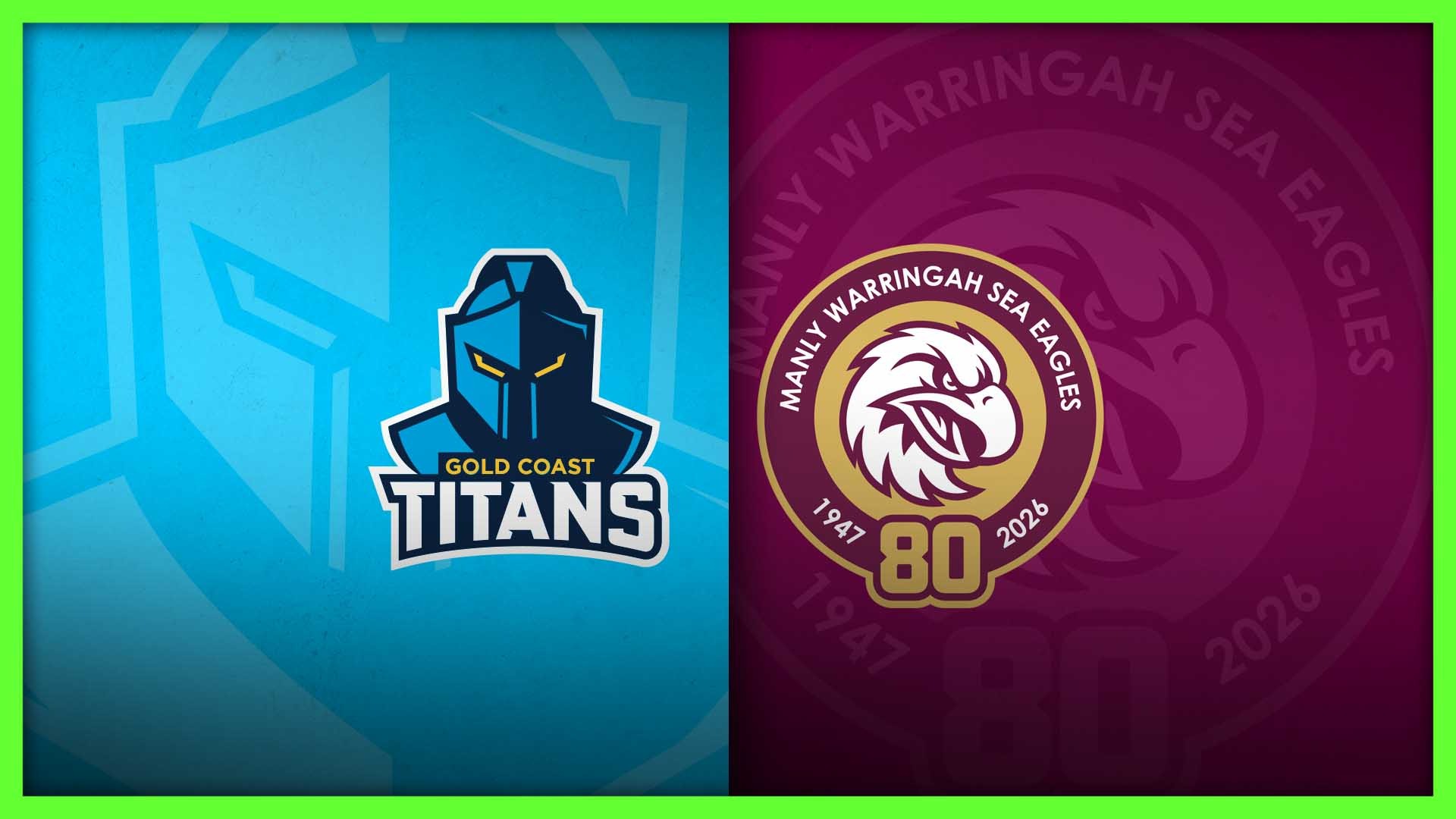 NRL Press Conference: Titans v Sea Eagles - Round 20, 2026