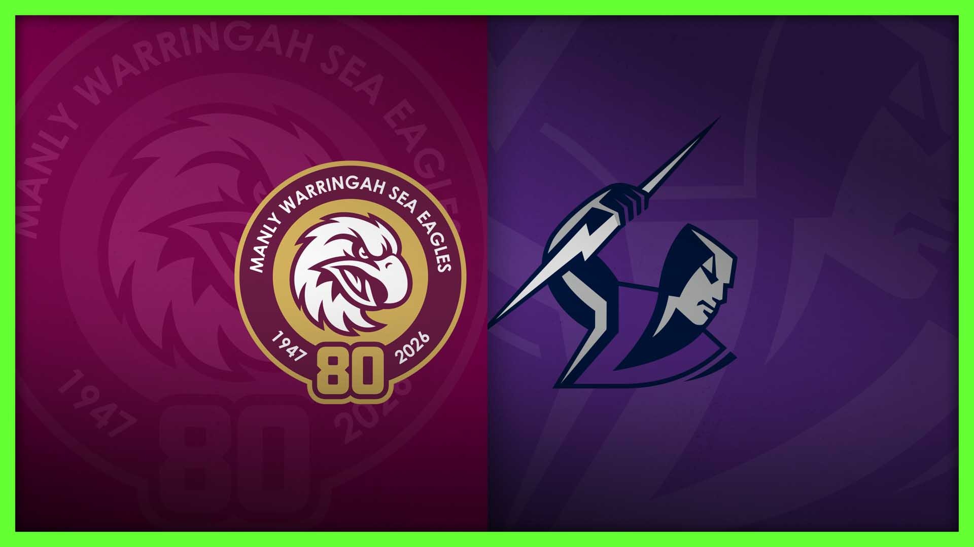 NRL Press Conference: Sea Eagles v Storm - Round 17, 2026