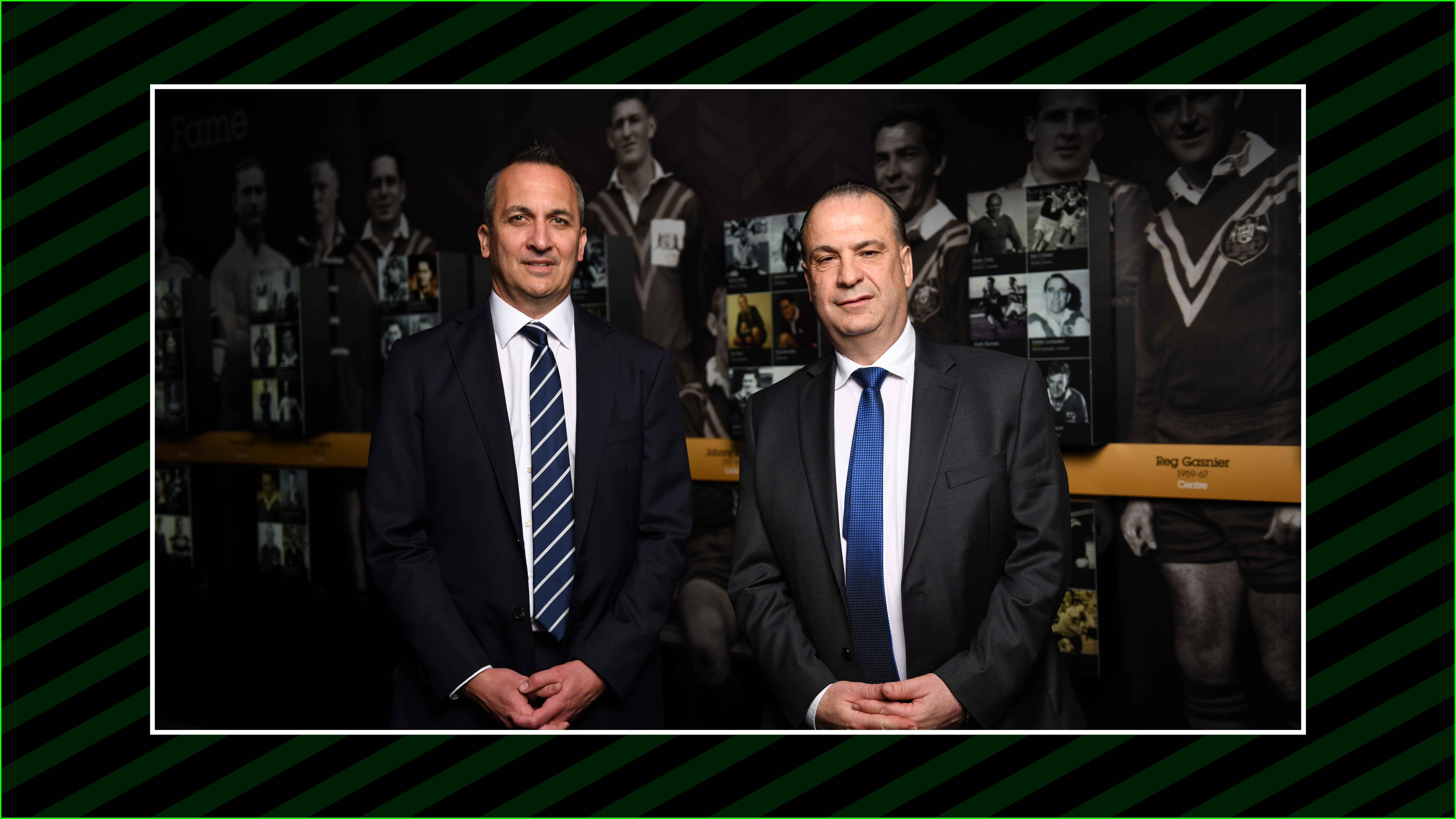 NRL Media Announcement: Andrew Abdo and Peter V’Landys