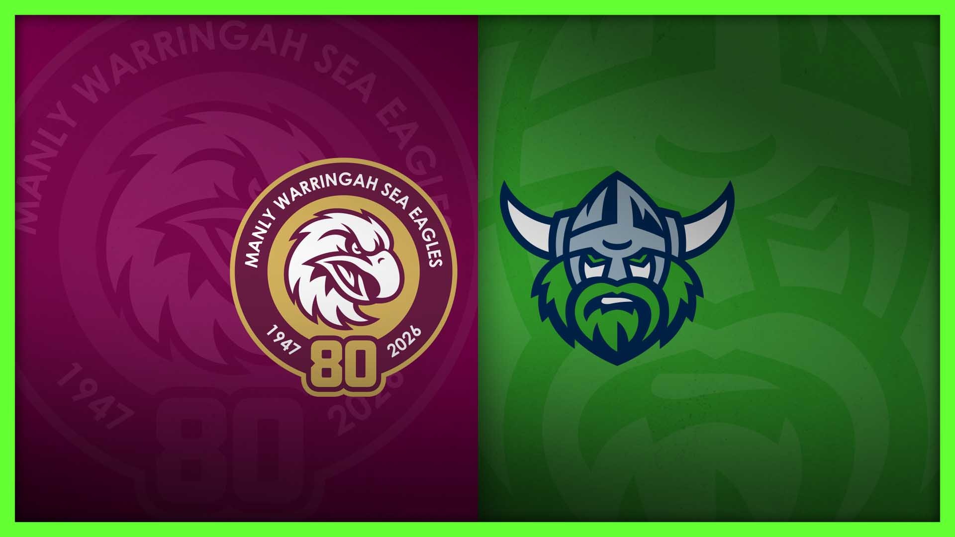 NRL Press Conference: Sea Eagles v Raiders - Round 1, 2026