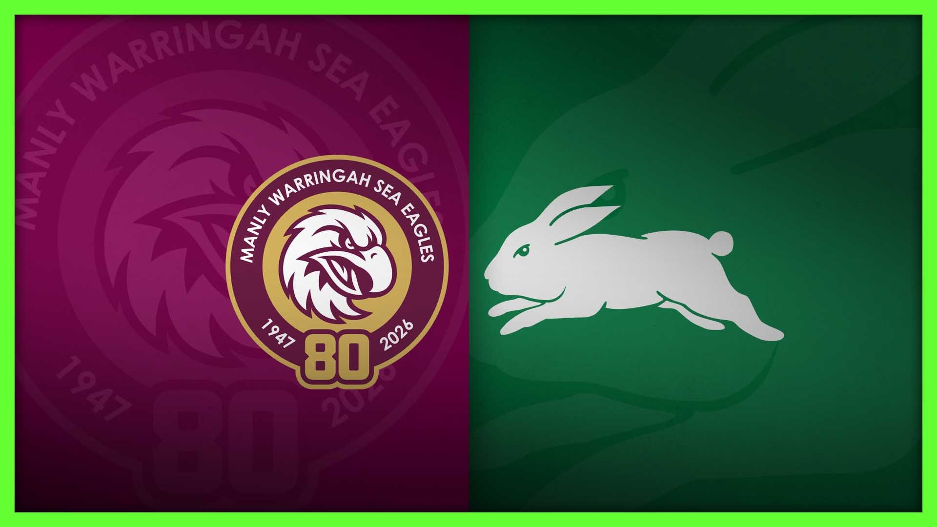 NRL Press Conference: Sea Eagles v Rabbitohs - Round 14, 2026
