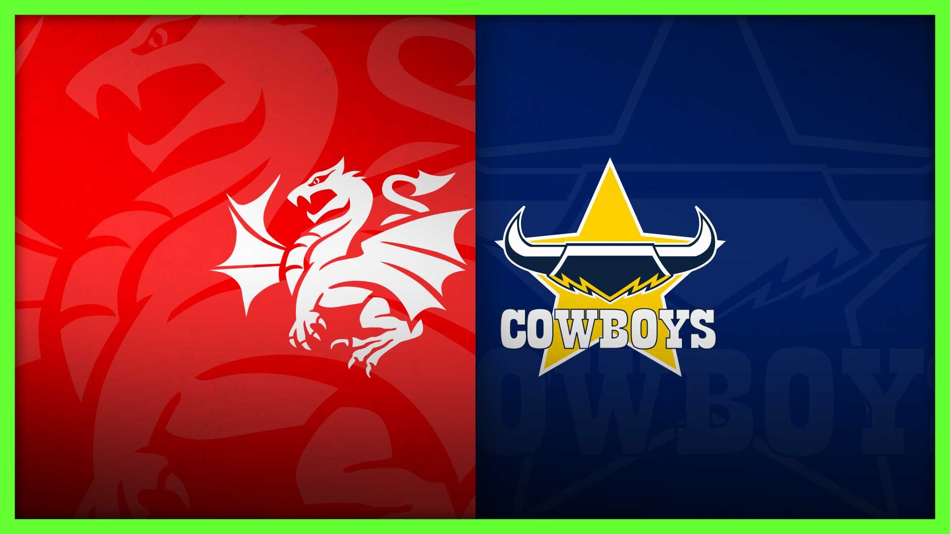 NRL Press Conference: Dragons v Cowboys - Round 5, 2026
