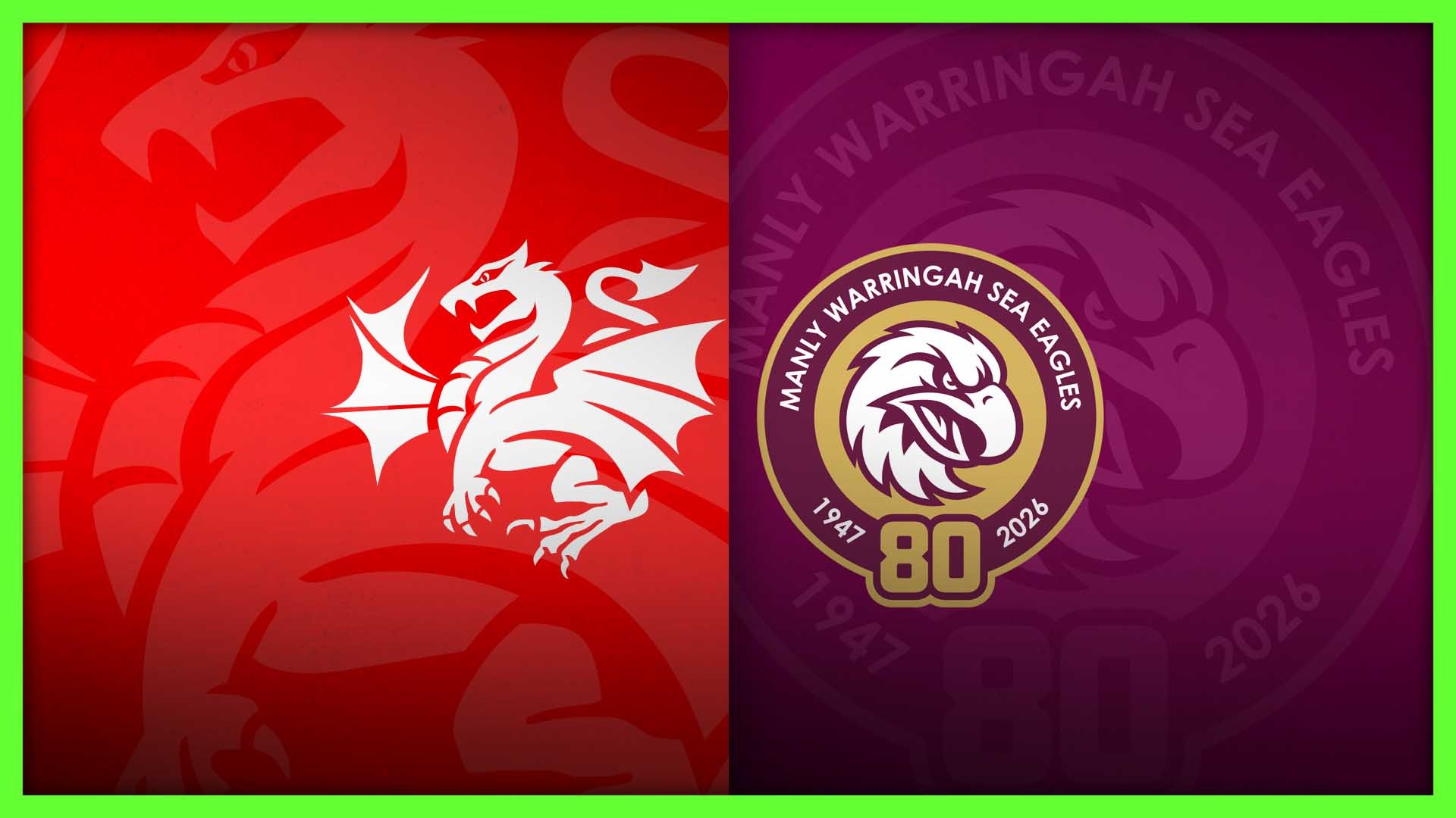 NRL Press Conference: Dragons v Sea Eagles - Round 6, 2026